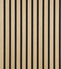 Flexibles Akustik Lamellenpanel – 270 × 110 cm