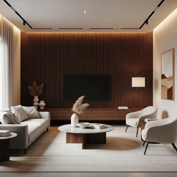 Flexibles Akustik Lamellenpanel – 270 × 110 cm